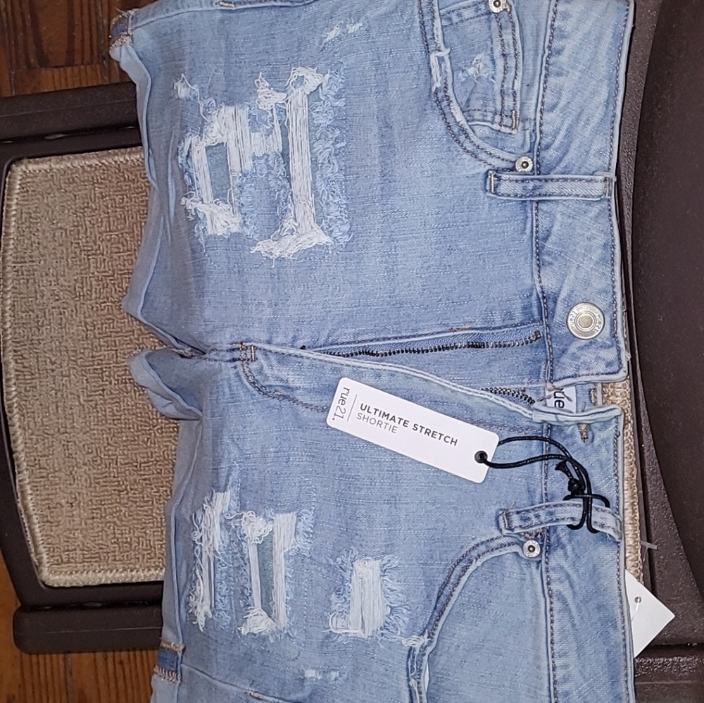 Rue 21 Light Wash Jean Shorts